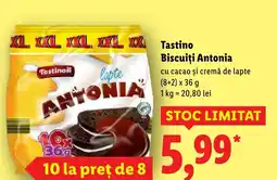 Lidl Tastino Biscuiți Antonia Ofertă