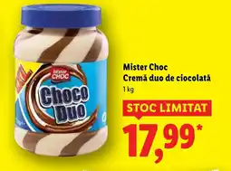 Lidl Mister Choc Cremă duo de ciocolată Ofertă