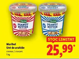 Lidl Maribel Unt de arahide Ofertă