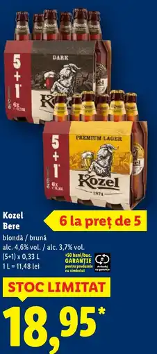 Lidl Kozel Bere Ofertă