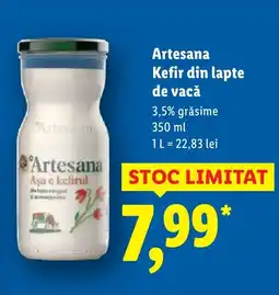 Lidl Artesana Kefir din lapte de vacǎ Ofertă