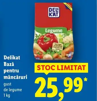 Lidl Delikat Bazǎ pentru mâncăruri Ofertă