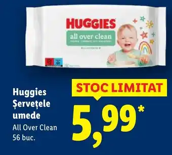 Lidl Huggies Şerveţele umede Ofertă