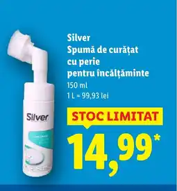 Lidl Silver Spumă de curățat cu perie pentru încălțăminte Ofertă
