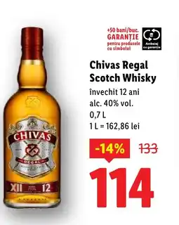 Lidl Chivas Regal Scotch Whisky Ofertă