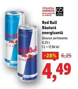 Lidl Red Bull Băutură energizantă Ofertă