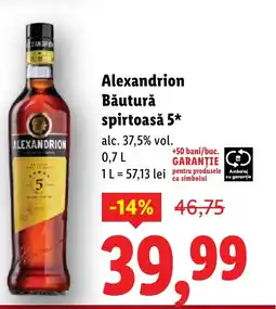 Lidl Alexandrion Băutură spirtoasă 5 Ofertă