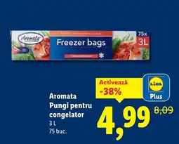 Lidl Aromata Pungi pentru congelator Ofertă