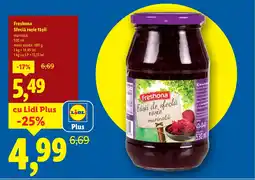 Lidl Freshona Sfeclă roşie fâşii Ofertă