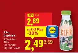 Lidl Pilos Chefir bio Ofertă