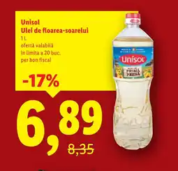 Lidl Unisol Ulei de floarea-soarelui Ofertă