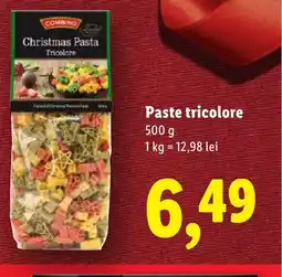 Lidl COMBINO Paste tricolore Ofertă
