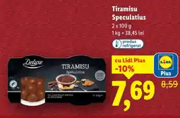 Lidl Deluxe Tiramisu Speculatius Ofertă