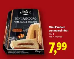 Lidl Deluxe Mini Pandoro cu caramel sǎrat Ofertă