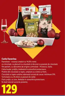 Lidl Cutie Favorina Ofertă