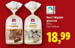 Lidl Favorina Nuci / Migdale glazurate Ofertă