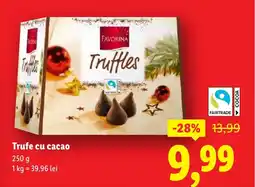 Lidl Favorina Trufe cu cacao Ofertă