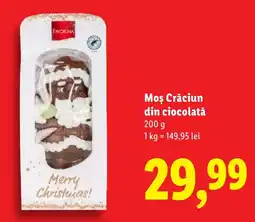 Lidl Favorina Moş Crăciun din ciocolată Ofertă