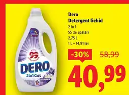 Lidl Dero Detergent lichid Ofertă
