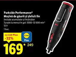 Lidl Parkside Performance® Maşină de găurit şi şlefuit fin Ofertă