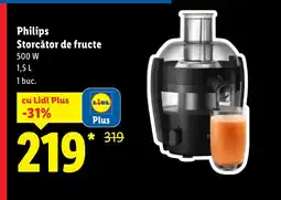 Lidl Philips Storcător de fructe Ofertă