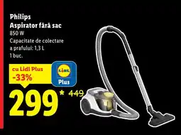 Lidl Philips Aspirator fără sac Ofertă