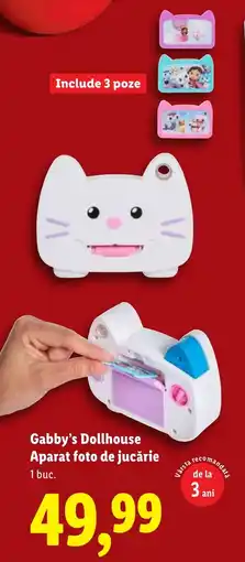 Lidl Gabby's Dollhouse Aparat foto de jucărie Ofertă