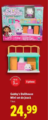 Lidl Gabby's Dollhouse Mini set de joacă Ofertă
