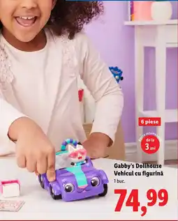 Lidl Gabby's Dollhouse Vehicul cu figurină Ofertă
