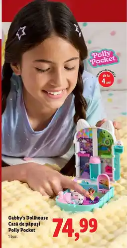 Lidl Gabby's Dollhouse Casă de păpuși Polly Pocket Ofertă