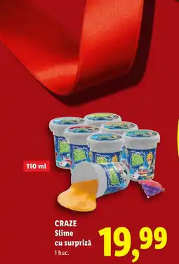 Lidl Craze Slime cu surpriză Ofertă