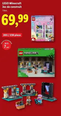 Lidl LEGO Minecraft Joc de construit Ofertă