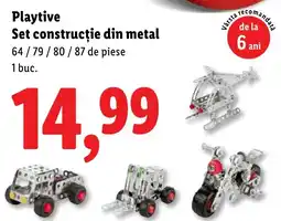 Lidl Playtive Set construcție din metal Ofertă