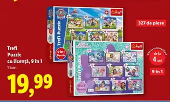 Lidl Trefl Puzzle cu licenţă, 9 în 1 Ofertă