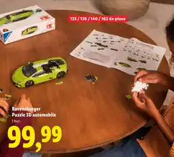 Lidl Ravensburger Puzzle 3D automobile Ofertă