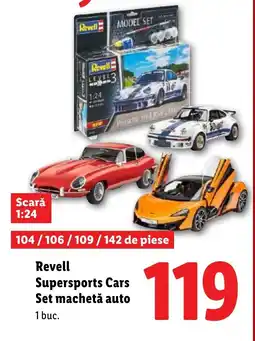 Lidl Revell Supersports Cars Set machetă auto Ofertă