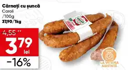 PROFI Cârnaţi cu șuncă Caroli Ofertă