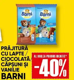 PROFI Prăjitură cu lapte / ciocolată căpşuni şi vanilie barni Ofertă