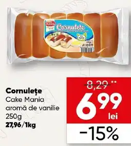 PROFI Cornulețe Cake Mania aromă de vanilie Ofertă