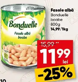 PROFI Fasole albă Bonduelle boabe Ofertă