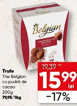 PROFI Trufe The Belgian cu pudră de cacao Ofertă