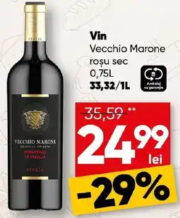 PROFI Vin Vecchio Marone roșu sec Ofertă