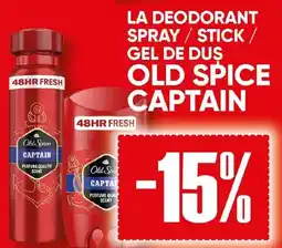 PROFI La deodorant spray / stick / gel de dus OLD SPICE CAPTAIN Ofertă