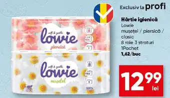 PROFI Hârtie igienicǎ Lowie Ofertă