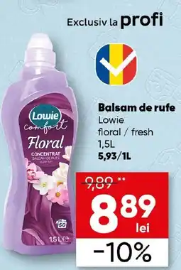 PROFI Balsam de rufe Lowie Ofertă