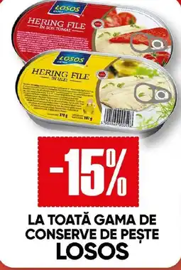 PROFI La toată gama de conserve de peşte losos Ofertă