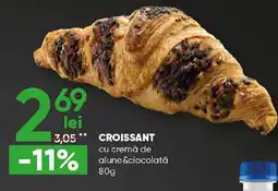 PROFI Croissant cu cremă de alune &ciocolată Ofertă