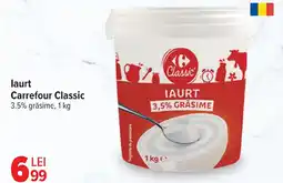 Carrefour laurt Carrefour Classic 3.5% grăsime Ofertă