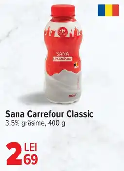 Carrefour Sana Carrefour Classic 3.5% grăsime Ofertă