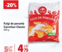 Carrefour Fulgi de porumb Carrefour Classic Ofertă